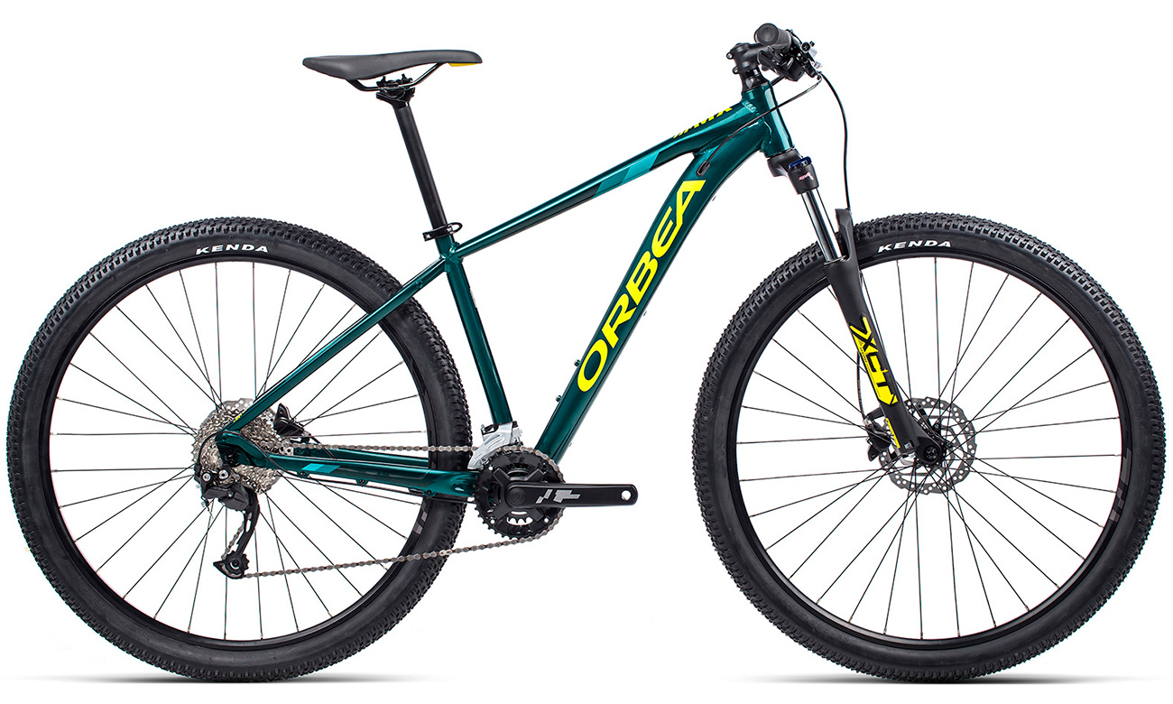 Фотографія Велосипед Orbea MX40 29" 2021, розмір L, Синьо-жовтий 